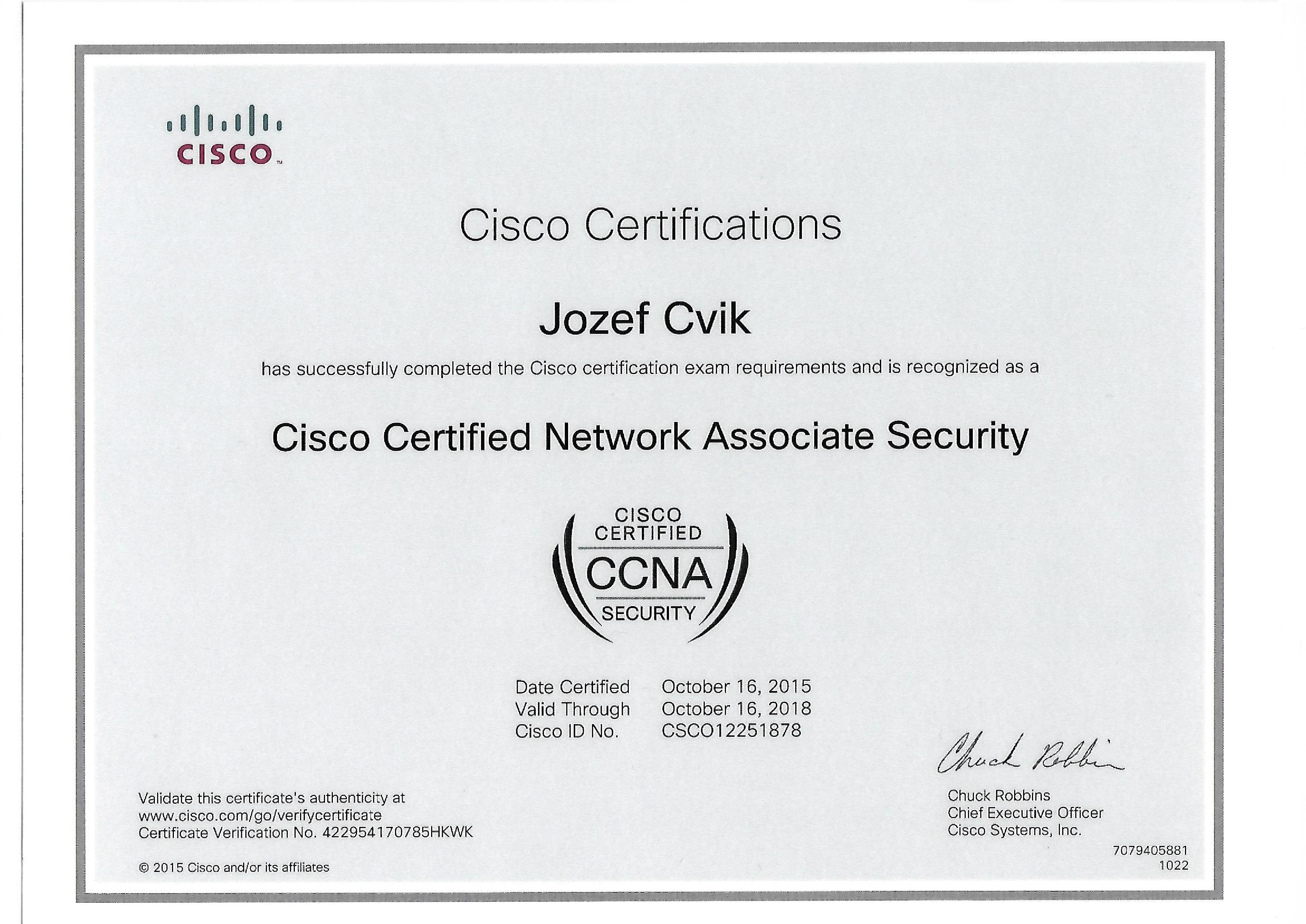 CISCO CCNA Security